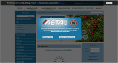 Desktop Screenshot of metaital.hu