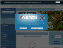 Tablet Screenshot of metaital.hu